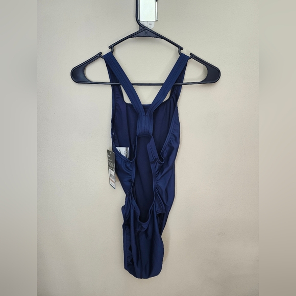 NWT Navy Speedo One Piece ProLT Bathing Suit - Picture 5 of 8